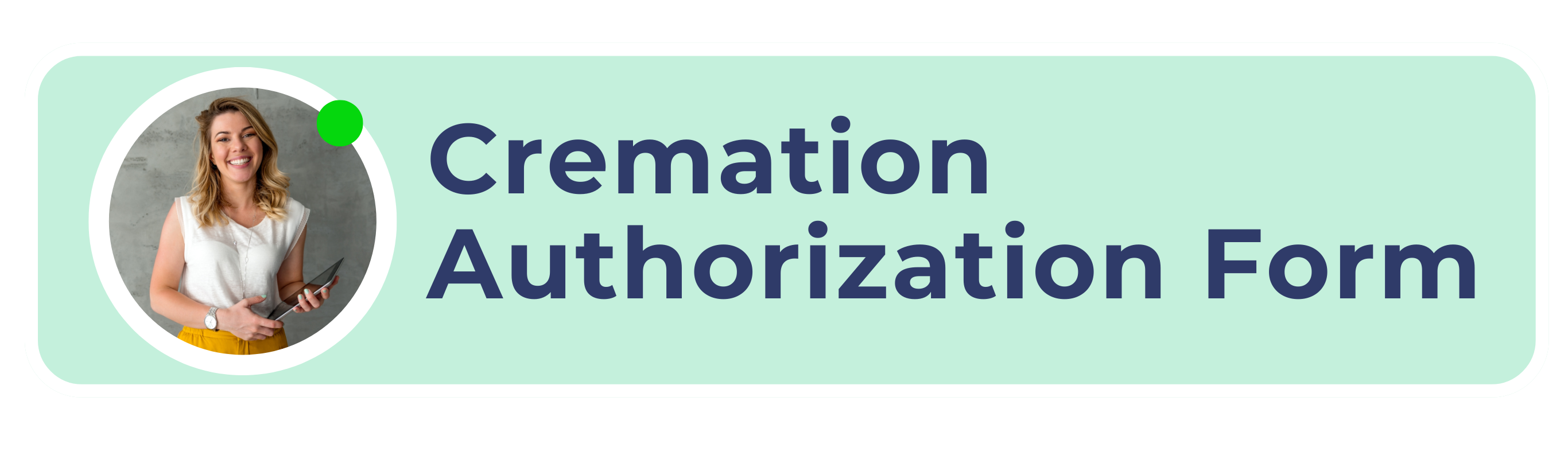 Cremation Authorization Form