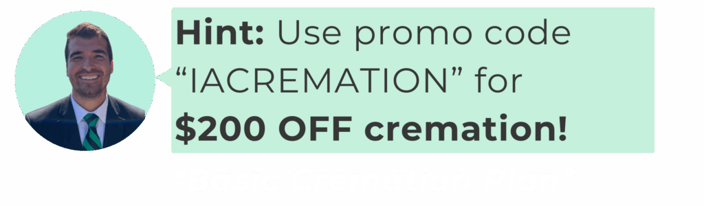 Iowa Cremation Discount